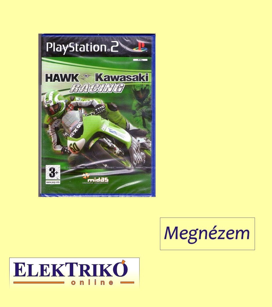 PS2 Jtk Hawk Kawasaki racing 
