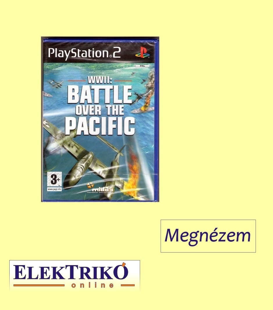 PS2 Jtk WWII: Battle over the pacific 
