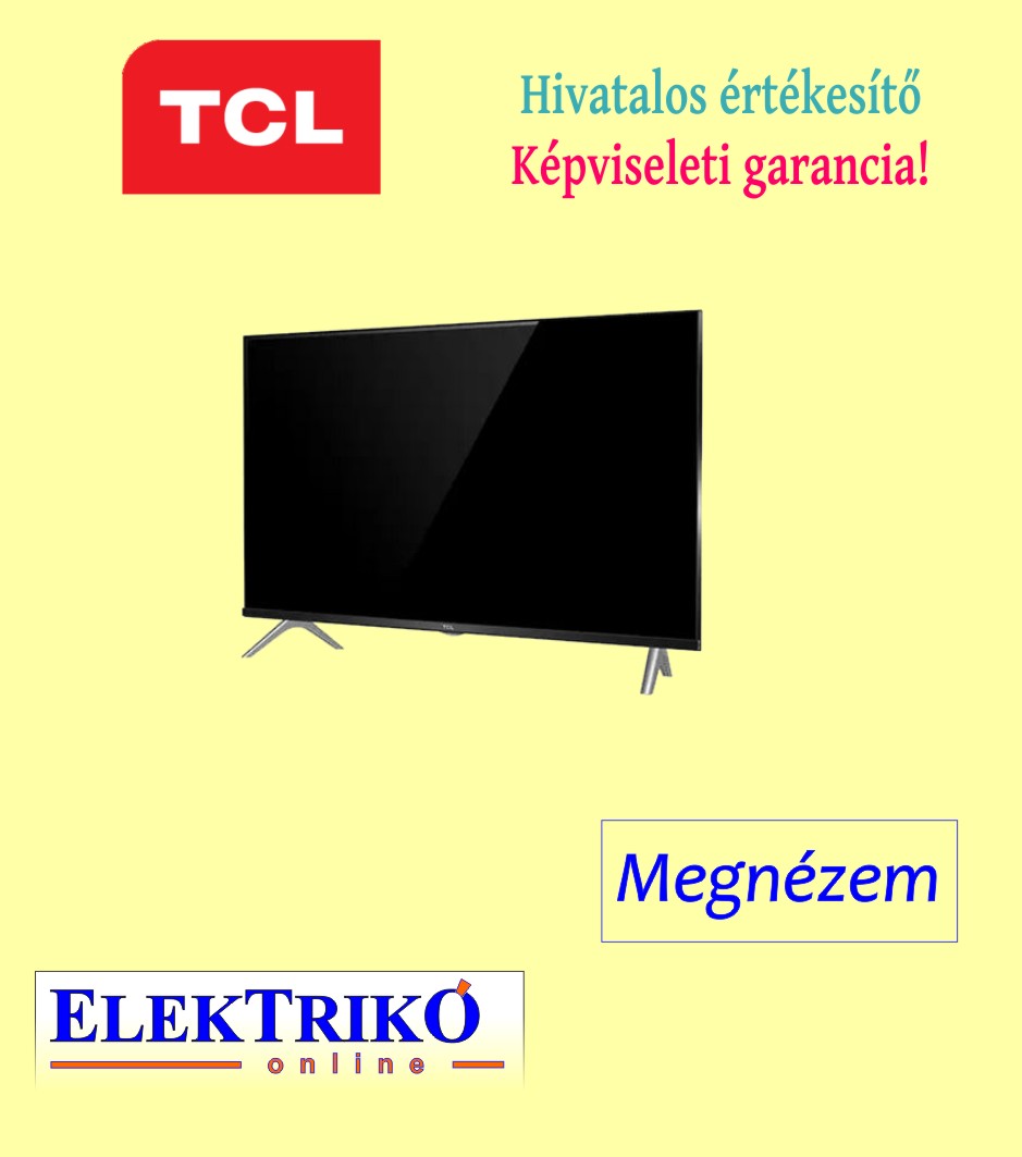 TCL 32S615 HDR TV , Android TV funkcióval 