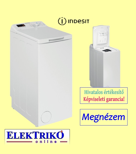 Indesit BTWS60400 felltlts mosgp, 6 kg. centrifuga furdulat 1000/perc