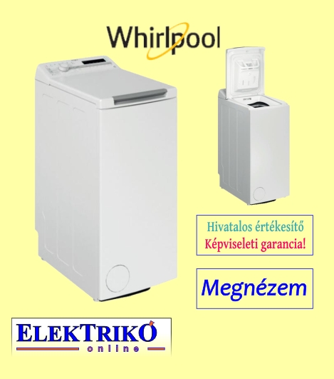 Whirlpool TDLR7220SS szabadonll felltlts mosgp 7 kg.1200 centrifuga fordulat