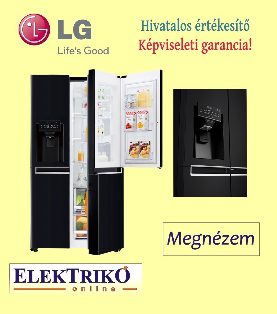 LG GSJ760WBXV side by side hűtőszekrény , door in door technológia 